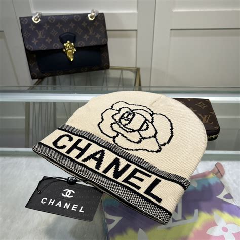 chanel beanie beige|CHANEL.